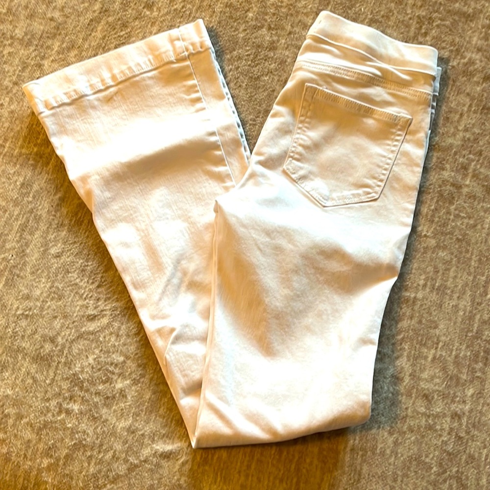 White Cello Pull-On Flares Size Medium